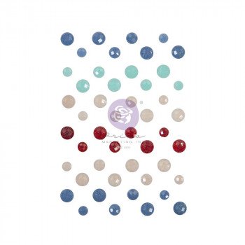 Кристали Prima Dots Julie Nutting Frayed Denim Say It In Crystals 48/Pkg