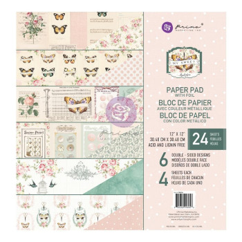 Набір паперу 30*30см Prima My Sweet By Frank Garcia 24/Pkg