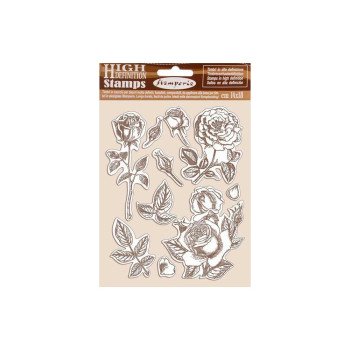 Штампи Stamperia Rose, Passion 14*18см