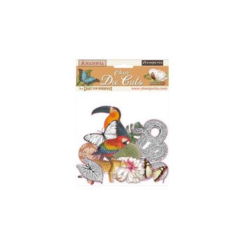 Висічки Clear Die-Cuts Stamperia Amazonia