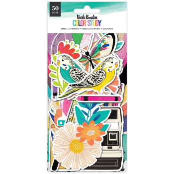 Висічки American Crafts Icon Vicki Boutin Color Study 50/Pkg