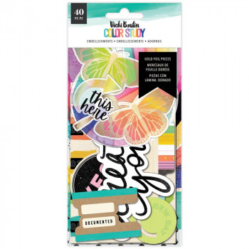 Висічки American Crafts Icon Vicki Boutin Color Study 40/Pkg