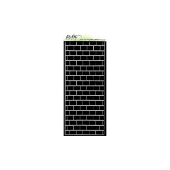 Трафарет Picket Fence Studios Slim Line English Brick Wall