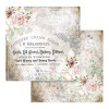 Набір паперу 30*30см Stamperia Romantic Threads 10/Pkg