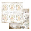 Набір паперу 30*30см Stamperia Romantic Threads 10/Pkg