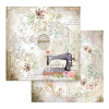 Набір паперу 30*30см Stamperia Romantic Threads 10/Pkg