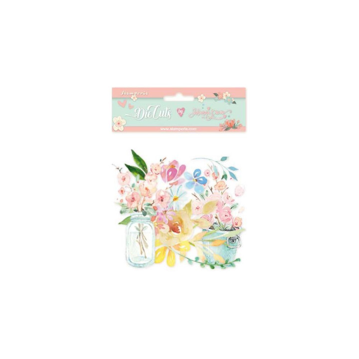 Висічки Stamperia Icons Circle Of Love Flowers