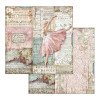 Набір паперу 30*30см Stamperia Passion 10/Pkg