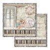 Набір паперу 30*30см Stamperia Passion 10/Pkg
