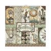 Набір паперу 20*20см Stamperia Voyages Fantastiques 10/Pkg