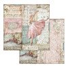 Набір паперу 20*20см Stamperia Passion 10/Pkg