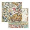 Набір паперу 20*20см Stamperia Atelier Des Arts 10/Pkg