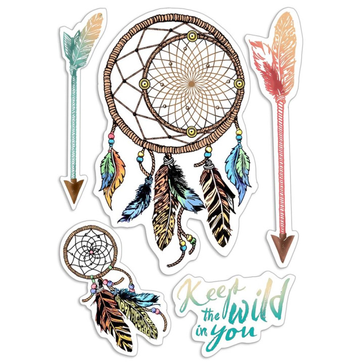 Штамп Ciao Bella Stamping Art Keep The Wild In You