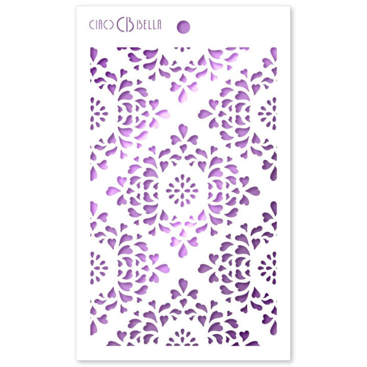  Трафарет Ciao Bella Art Texture Stencil Siena