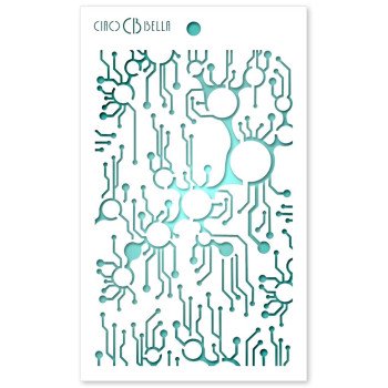 Трафарет Ciao Bella Bad Girls Texture Stencil Metro