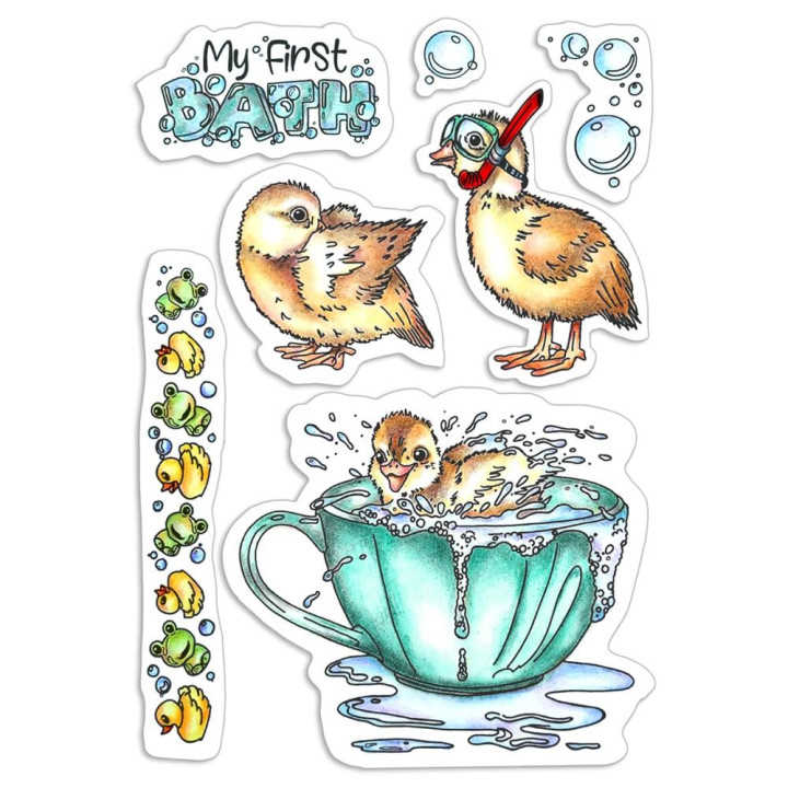 Штамп Ciao Bella Art My First Bath