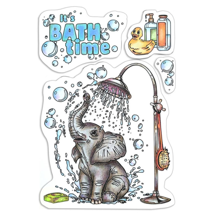 Штамп Ciao Bella Art It's Bath Time