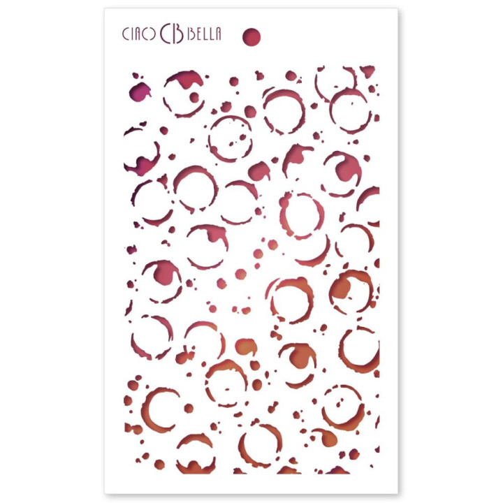  Трафарет Ciao Bella Bad Girls Texture Stencil Uncuff the Art
