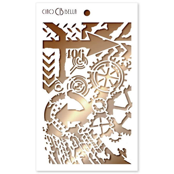  Трафарет Ciao Bella Bad Girls Texture Stencil 406