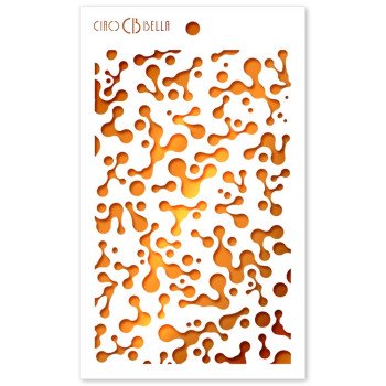 Трафарет Ciao Bella Art Texture Stencil Abstract Dots