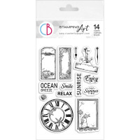Штамп Ciao Bella Art Coastal Living