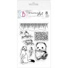 Штамп Ciao Bella Art Ermine & Goldfinch