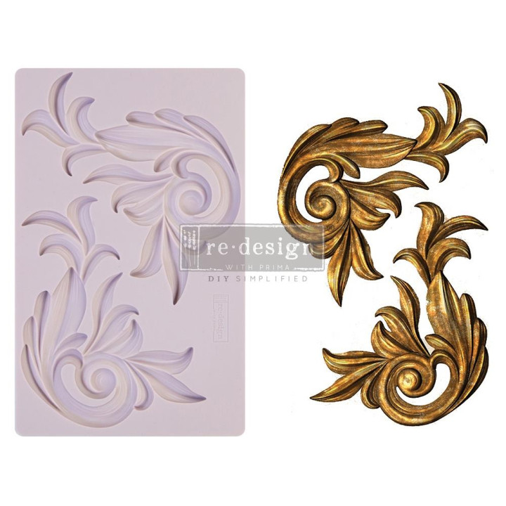 Молд Prima Antique Scrolls 130*200*8мм