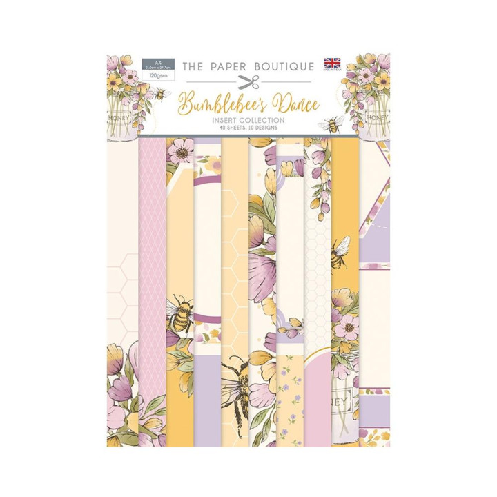 Набір паперу The Paper Boutique Insert Collection A4 Bumblebee's Dance 40/Pkg