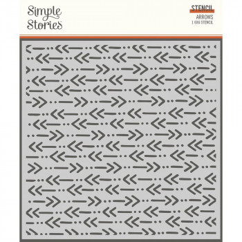 Трафарет Simple Stories Safe Travels