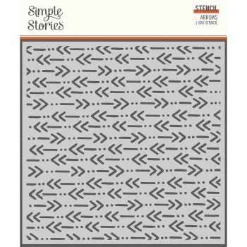 Трафарет Simple Stories Safe Travels