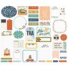 Висічки Simple Stories Safe Travels Bits & Pieces Die-Cuts 39/Pkg