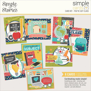 Картки для журналінга Simple Stories Simple Cards Card Kit You've Got Class