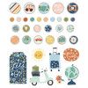 Брадси Simple Stories Simple Safe Travels 34/Pkg