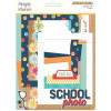 Висічки Simple Stories School Life Chipboard Frames Die-Cuts 6/Pkg