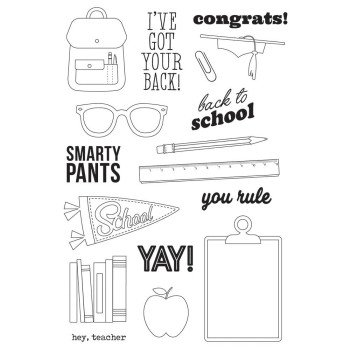Штампи Simple Stories School Life