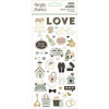Наліпки Puffy Simple Stories Happily Ever After 40/Pkg