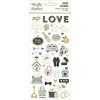 Наліпки Puffy Simple Stories Happily Ever After 40/Pkg