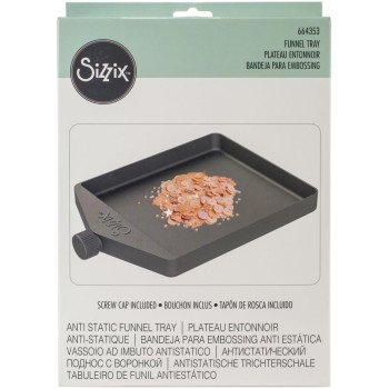 Лоток Sizzix Making Tool Embossing Powder Funnel Tray