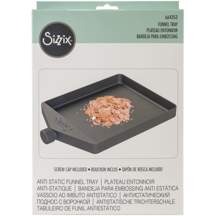 Лоток Sizzix Making Tool Embossing Powder Funnel Tray
