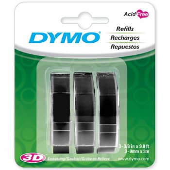 Стрічки для принтера Dymo Caption Maker Tape Refill Black