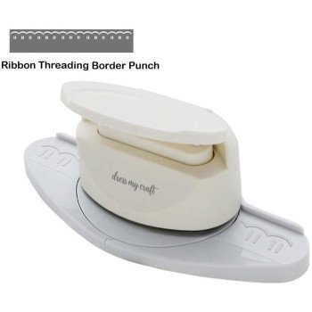 Бордюрний дирокол Dress My Craft Paper Punch Ribbon Threading Border