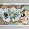 Набір паперу 30*30см Dress My Craft Shabby Blues 20/Pkg