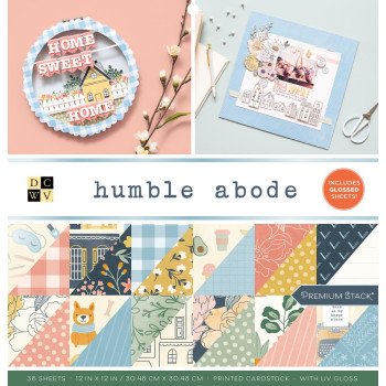 Набір паперу 30*30см DCWV Humble Abode 36/Pkg