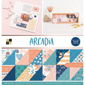 Набір паперу 30*30см DCWV Arcadia 36/Pkg