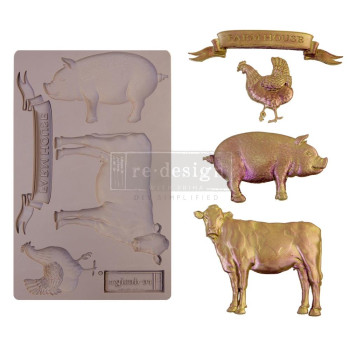 Молд Prima Farm Animals 130*200*8мм