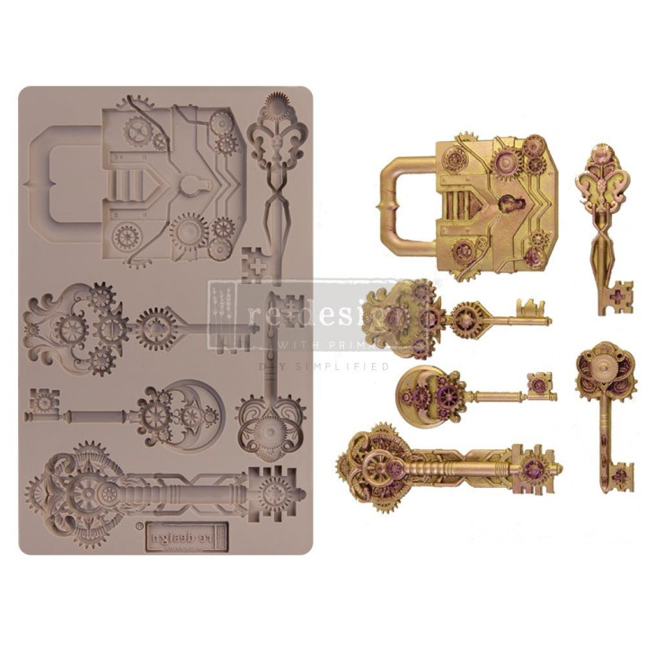  Молд Prima Mechanical Lock & Keys 130*200*8мм
