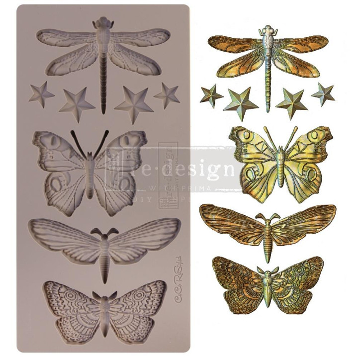  Молд Prima Insecta & Stars 130*250*8мм