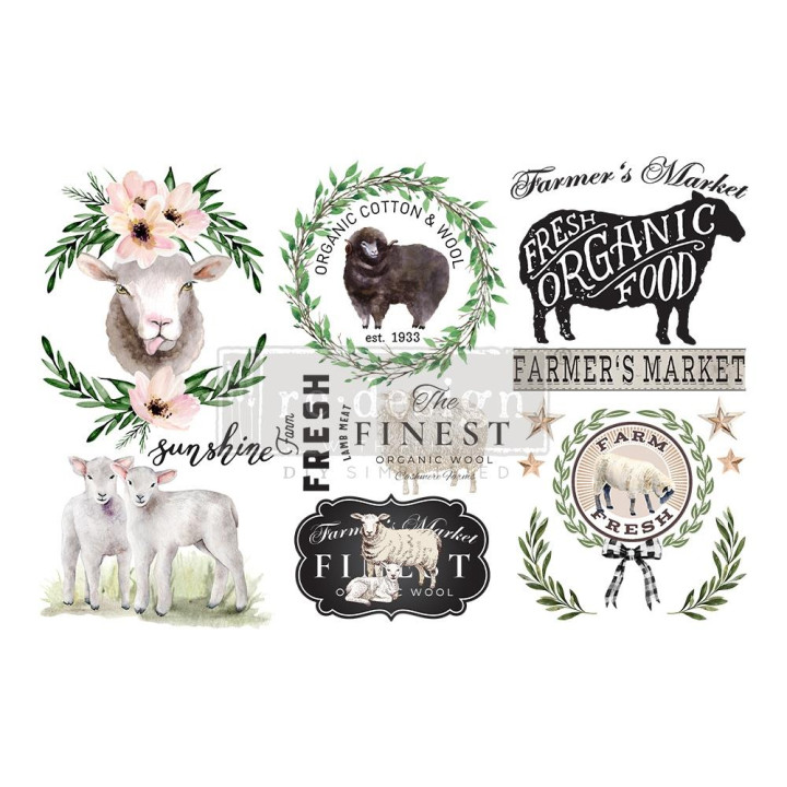 Трансфер Prima Decor Transfer Sweet Lamb