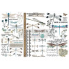 Трансфер Prima Decor Transfer Spring Dragonfly