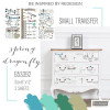 Трансфер Prima Decor Transfer Spring Dragonfly